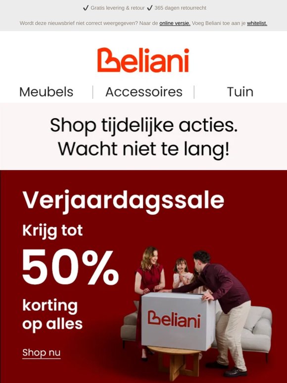 Jouw exclusieve kans om de acties van deze week te bekijken