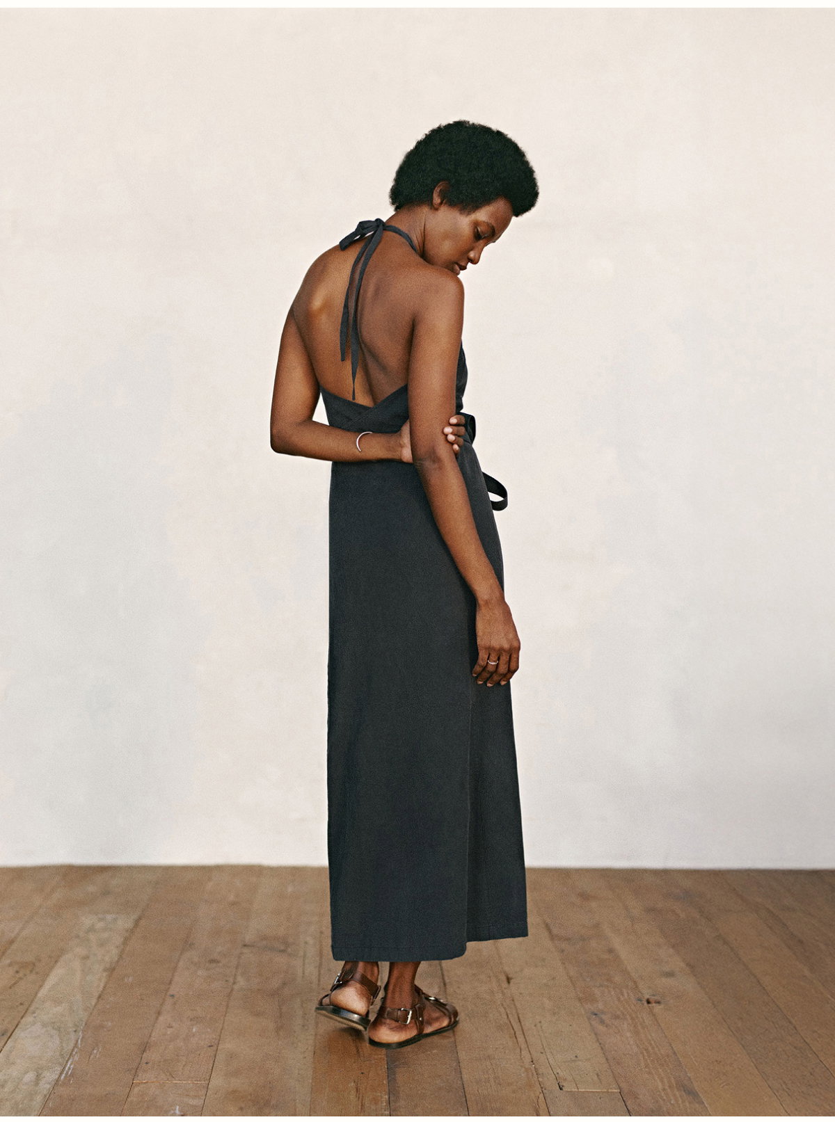 Sunset Silk Wrap Dress