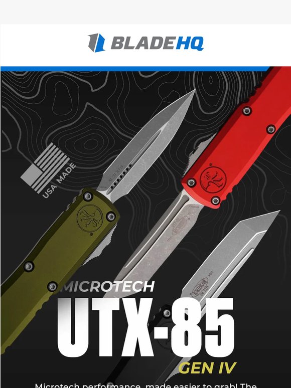 Microtech performance, made easier to grab!