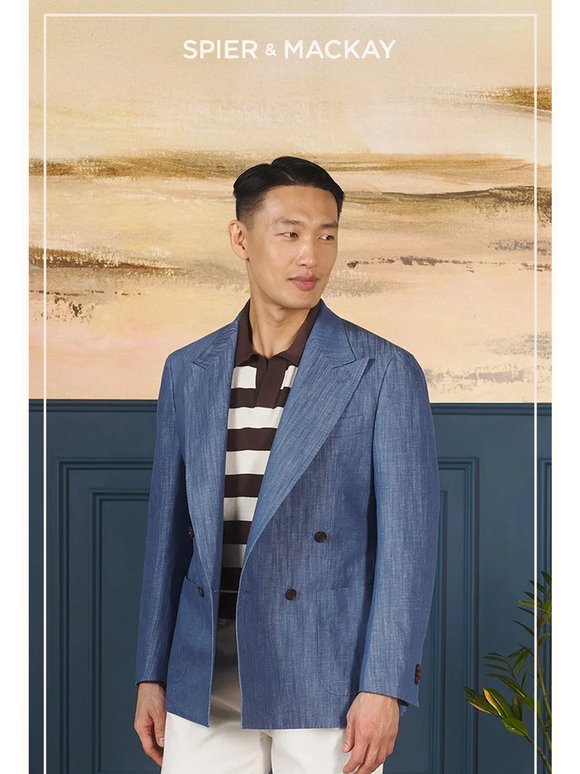 The Double-Breasted Moro Sportcoat