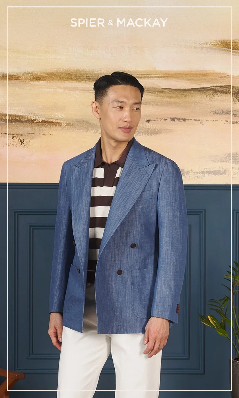 The Double-Breasted Moro Sportcoat