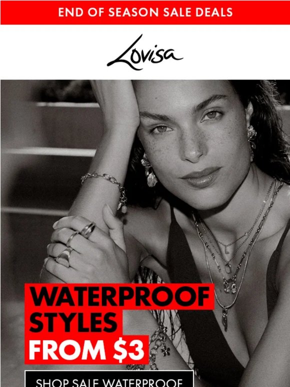 Waterproof styles for less!