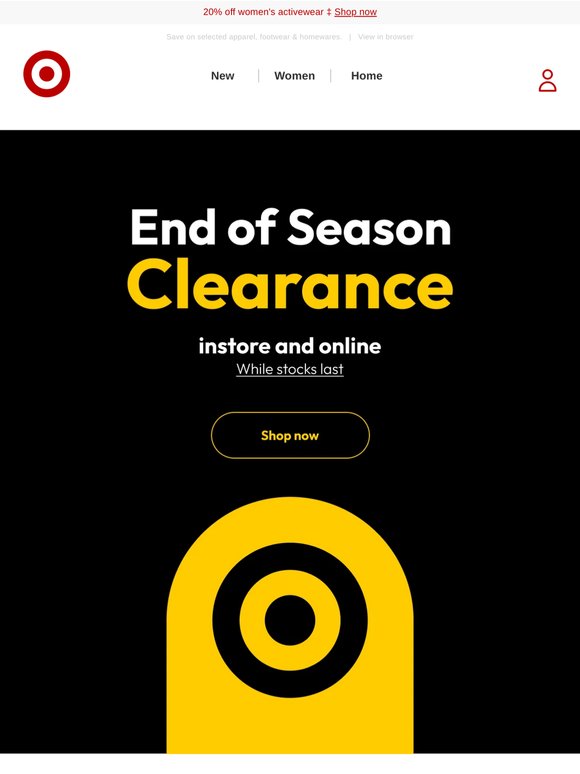 Up to 50% Off End of Season Clearance