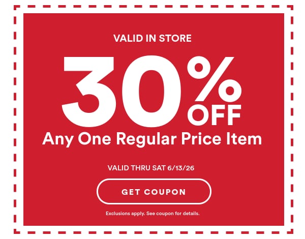 Coupon shown - Click here to get your coupon - Exclusions apply. See coupon for details.