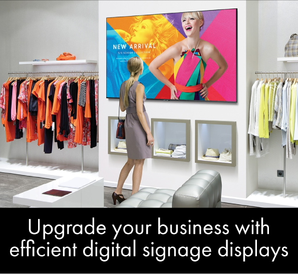 Upgrade your Business with Efficient Digital Signage Displays
