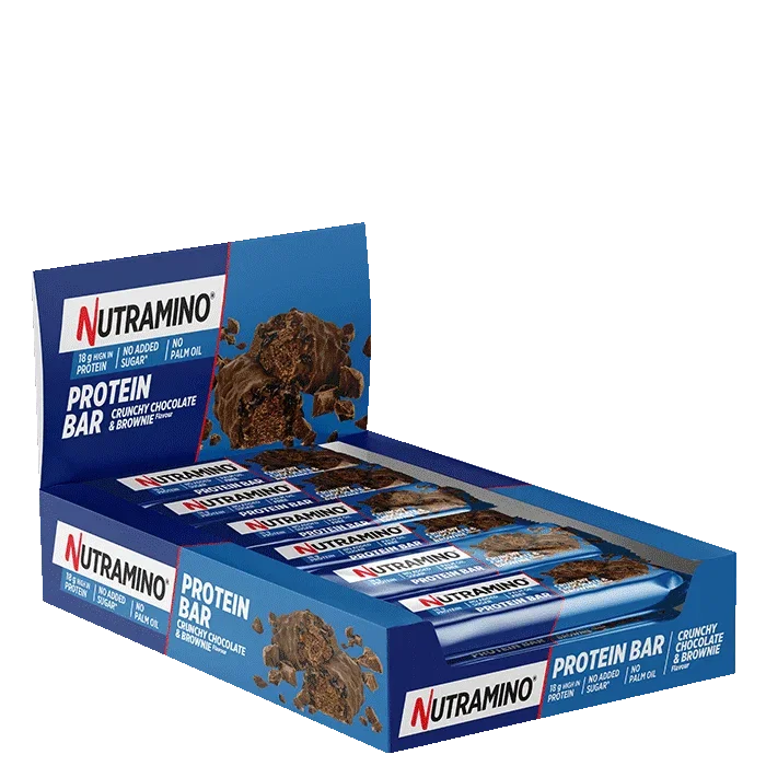 Nutramino Fitness Nutrition 12 x ProteinBar Crispy 55 g 