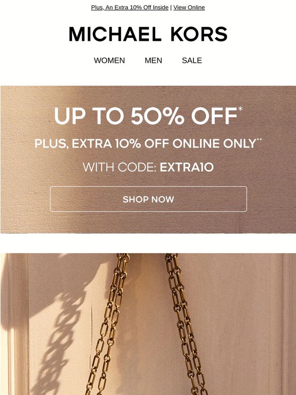 Sale's On Sale: You've Got Up To 50% Off
