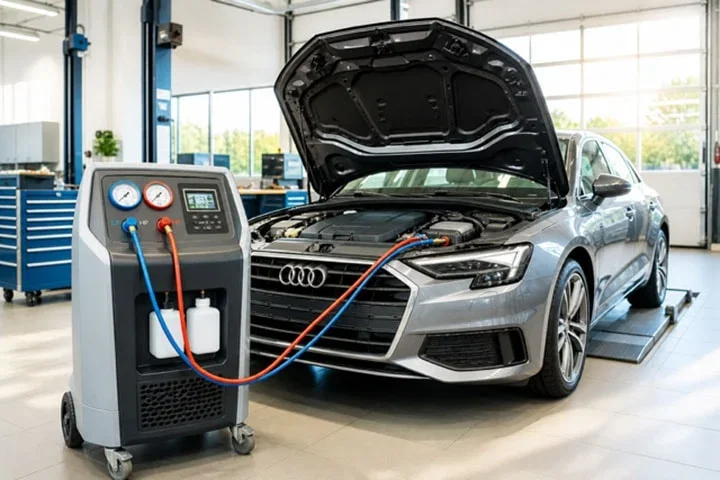 AC-service hos Värmarcenter i Bromma