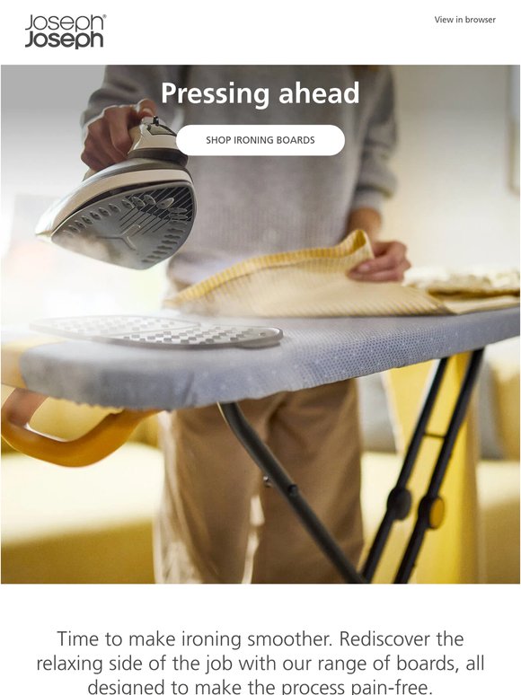 Glide through ironing day