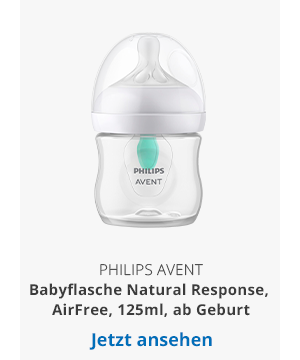 Babyflasche Natural Response, AirFree, 125ml, ab Geburt