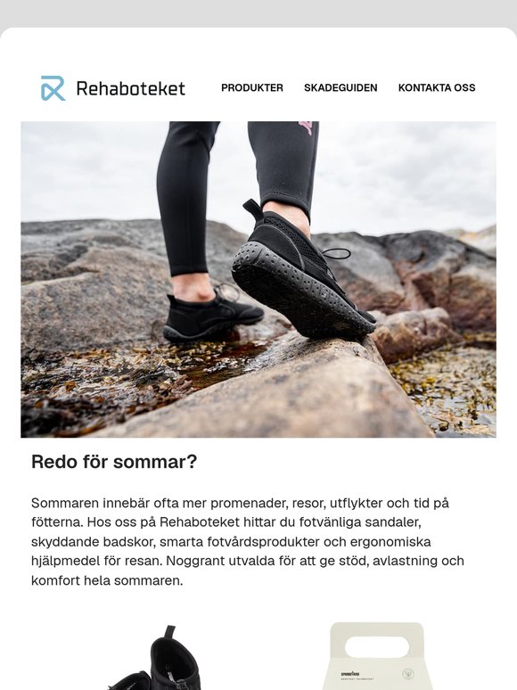 Redo för sommarens resor och promenader? ☀️