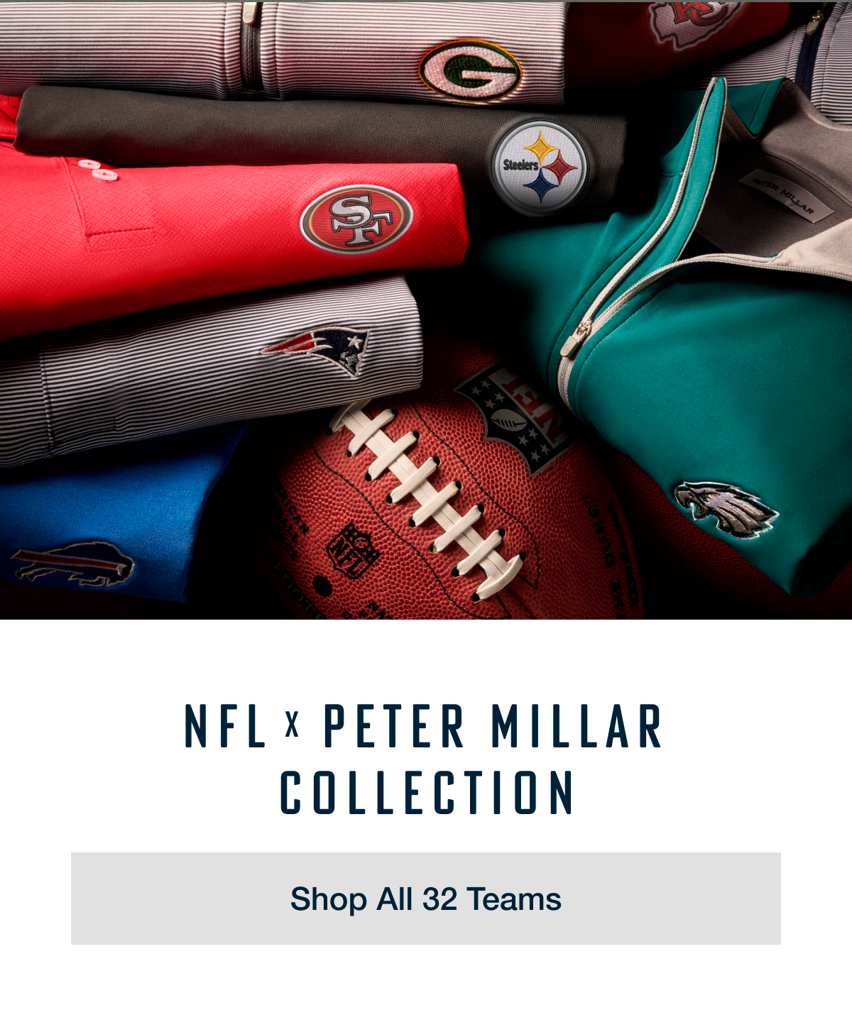 NFL x Peter Millar Collection | Shop All 32 Teams