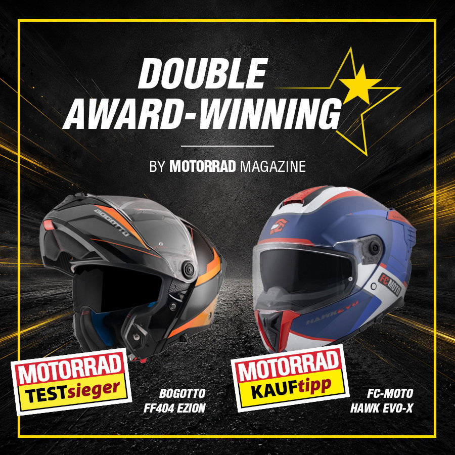 Award-Winning Helmets from FC-Moto / Bogotto