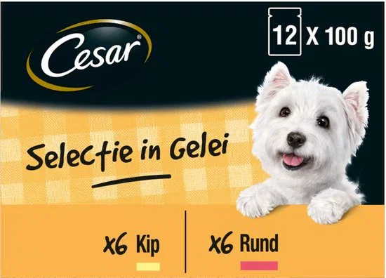 Image of Cesar Maaltijdzakjes Multipack Adult In Gelei