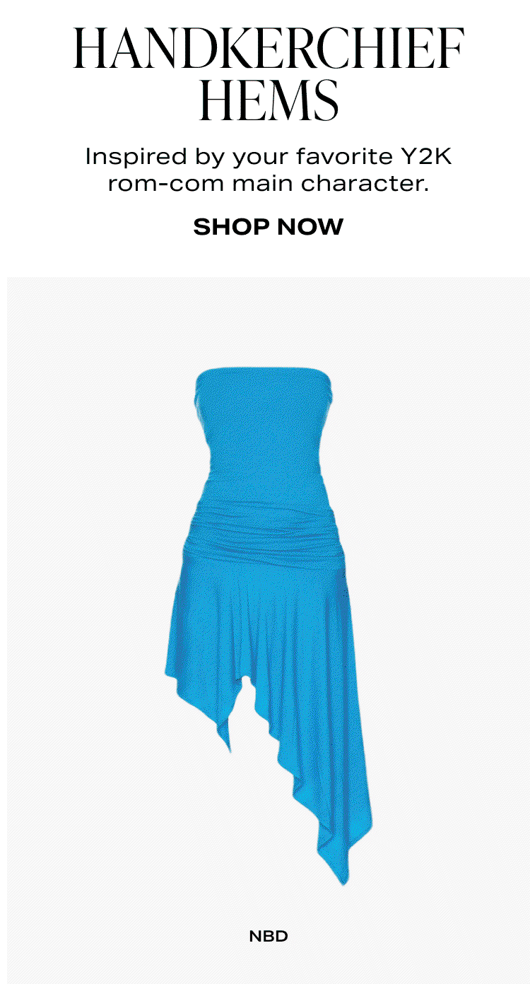 Shop Handkerchief Hems