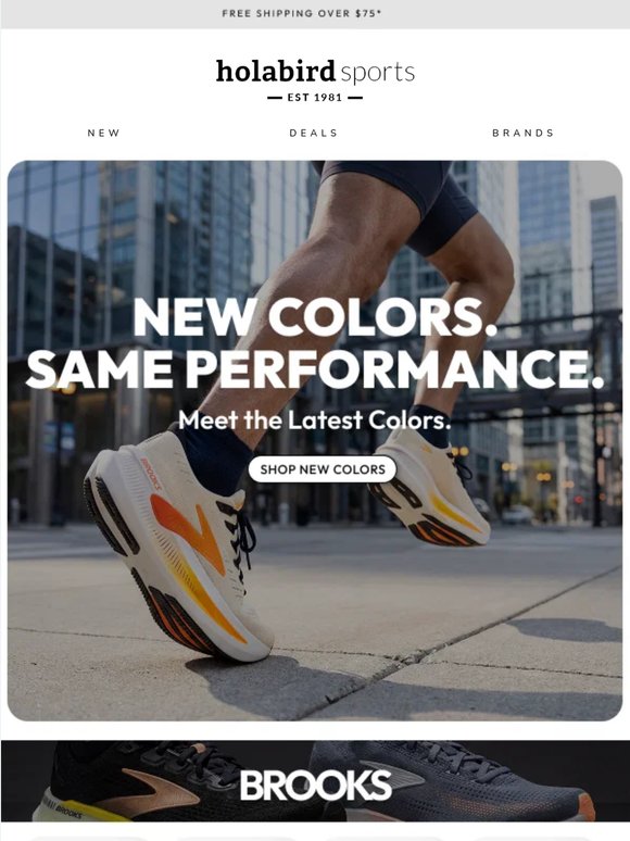 New colors from Brooks, New Balance, & R.A.D.