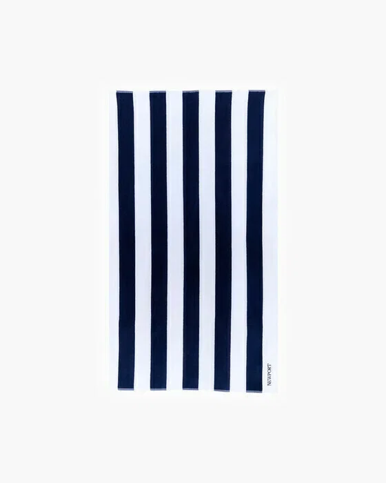 Santorini Beach Towel Navy