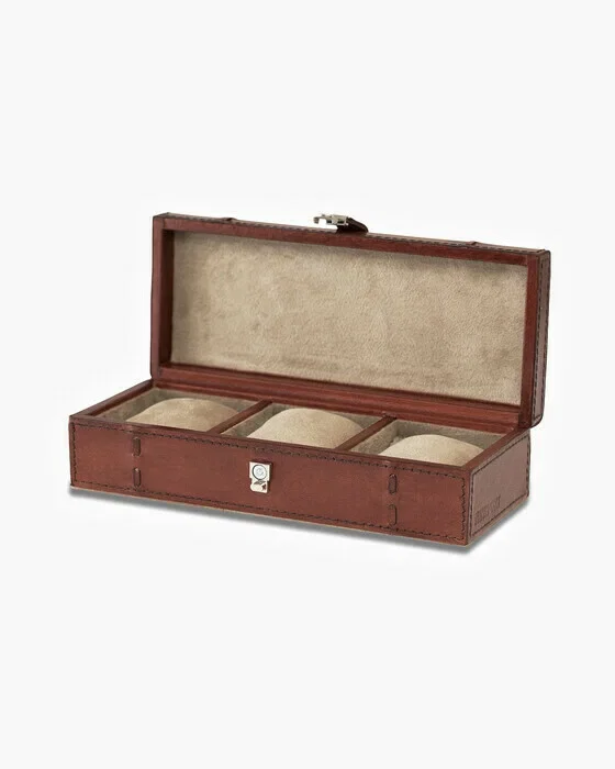 Kensington Watch Box Leather