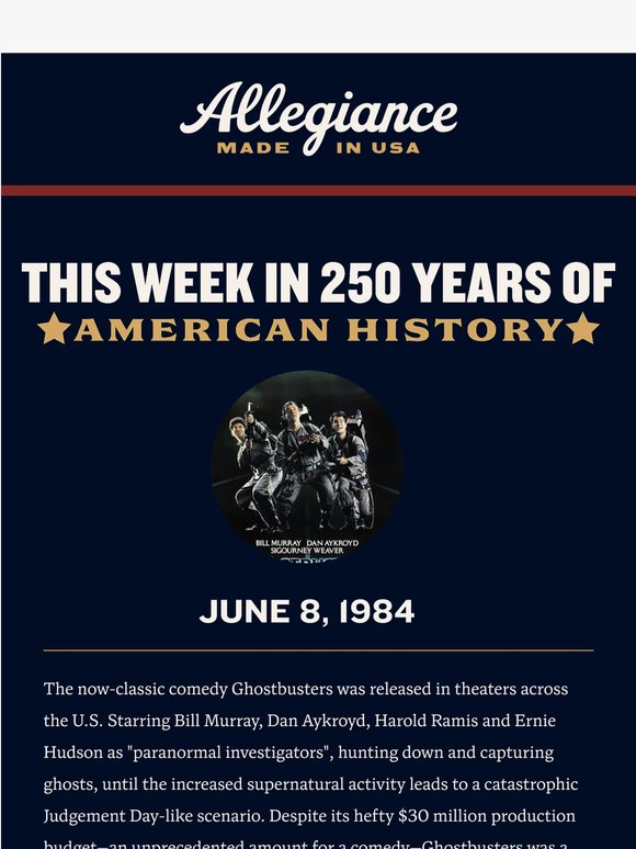 This Week In 250 Years Of American History