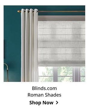 Blinds.com Roman Shades | Shop Now >