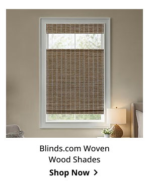 Blinds.com Woven Wood Shades | Shop Now >