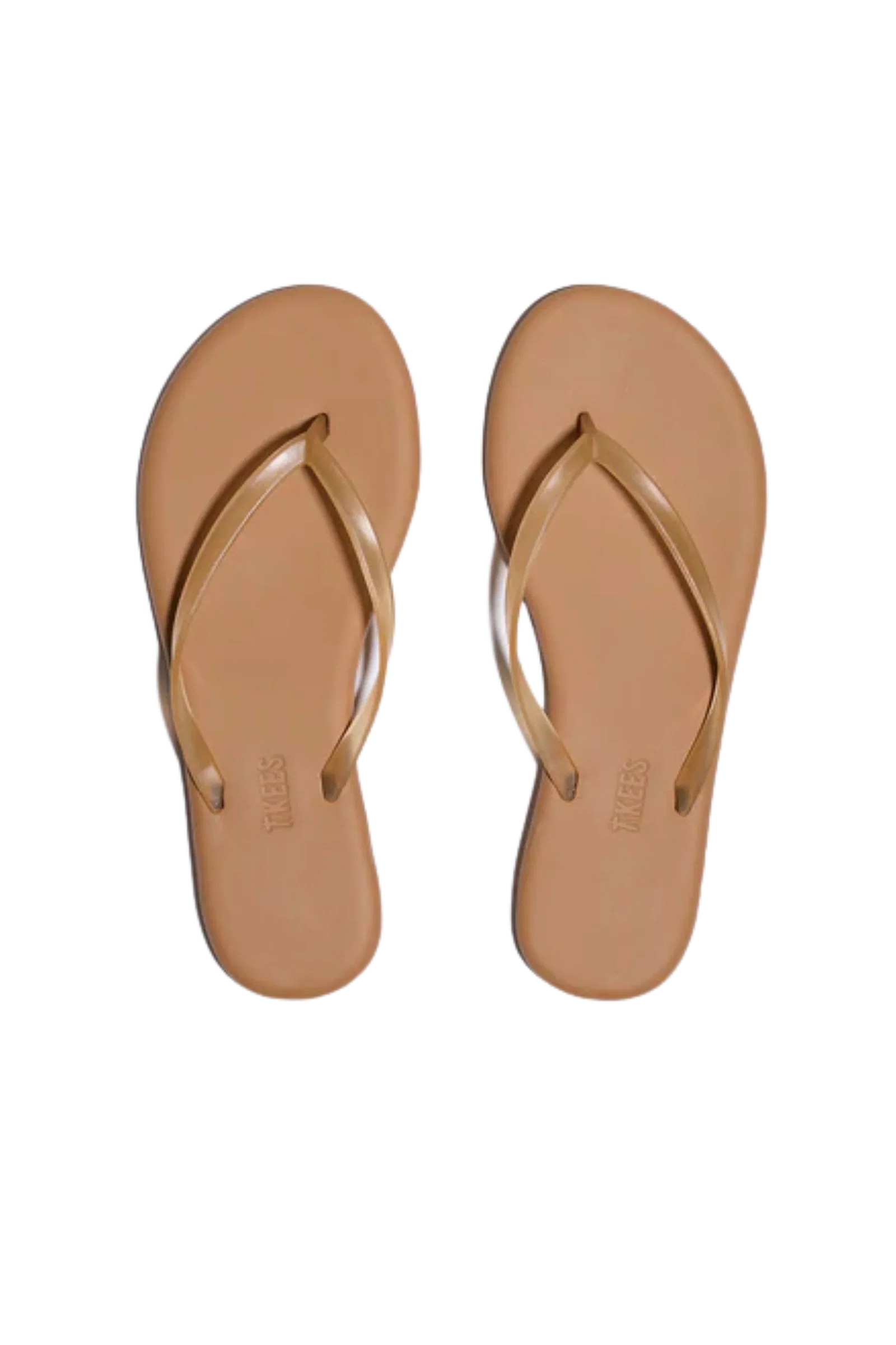 Image of Tkees Aqua Flip-Flops, Sand
