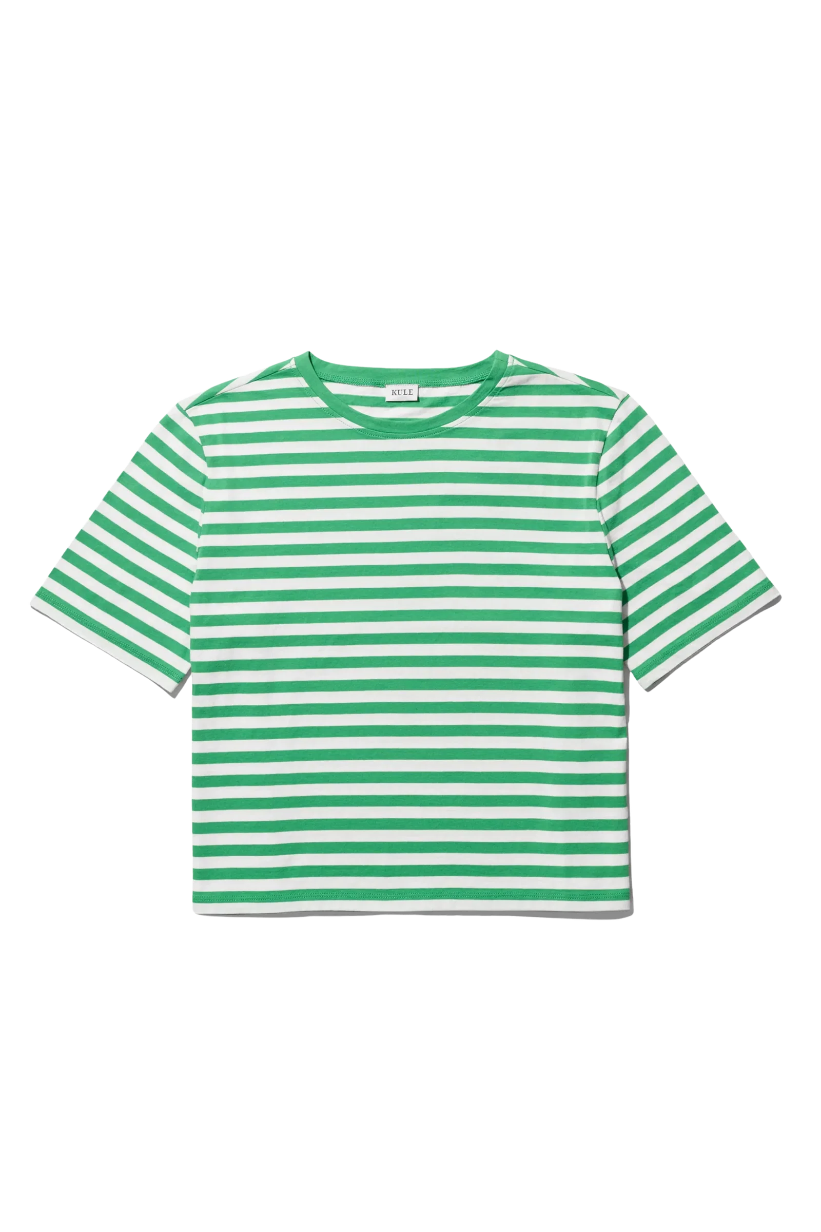 Image of Kule The Brentwood Tee, Green White