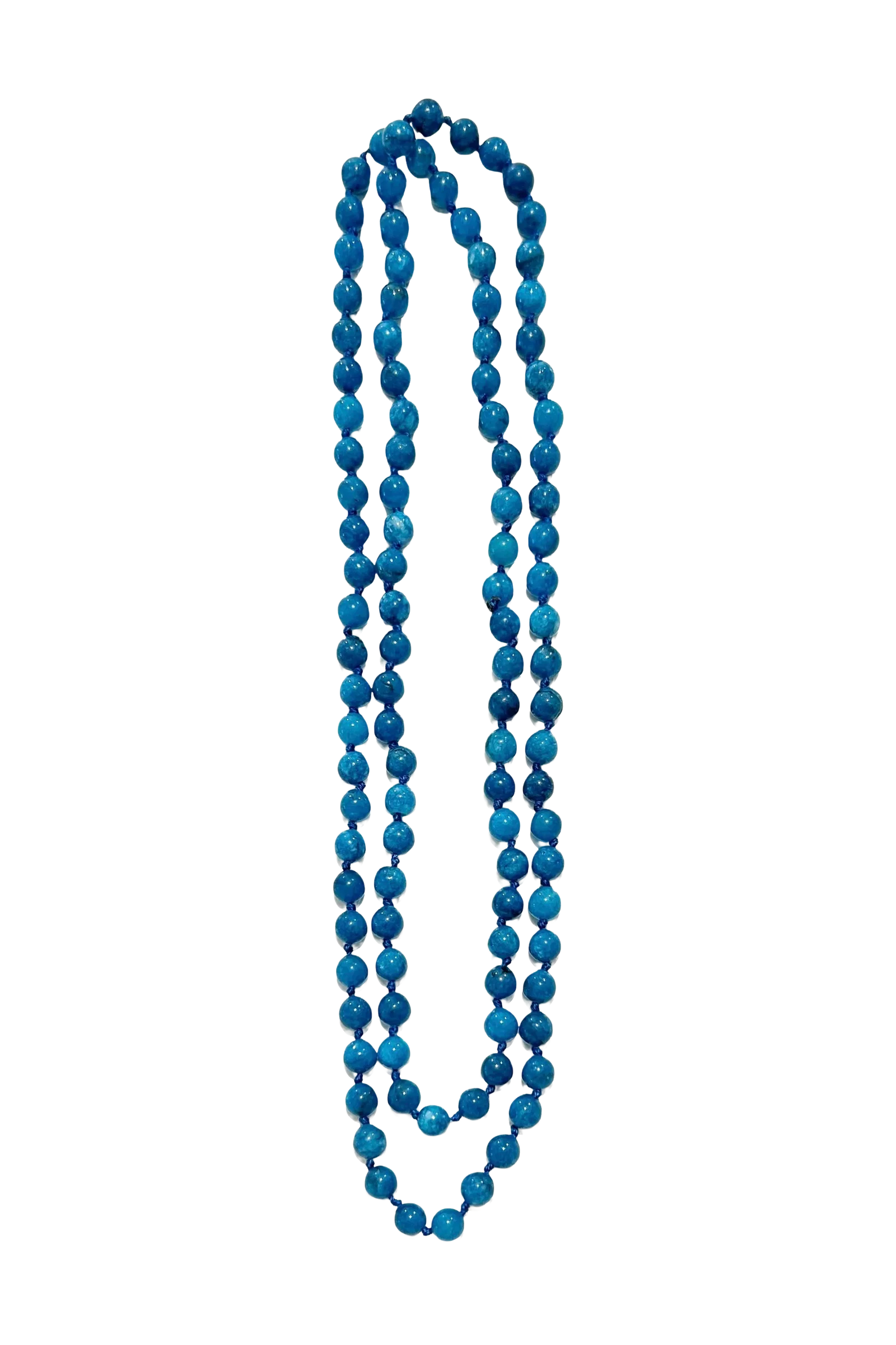Image of The Liv Beaded Layering Necklace, Blue Tide