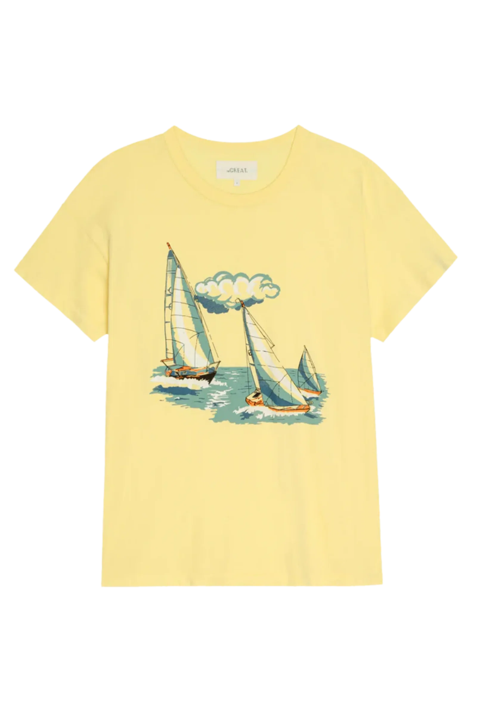 Image of The Great The Boxy Crew Sailing Boats Graphic, Sunbeam