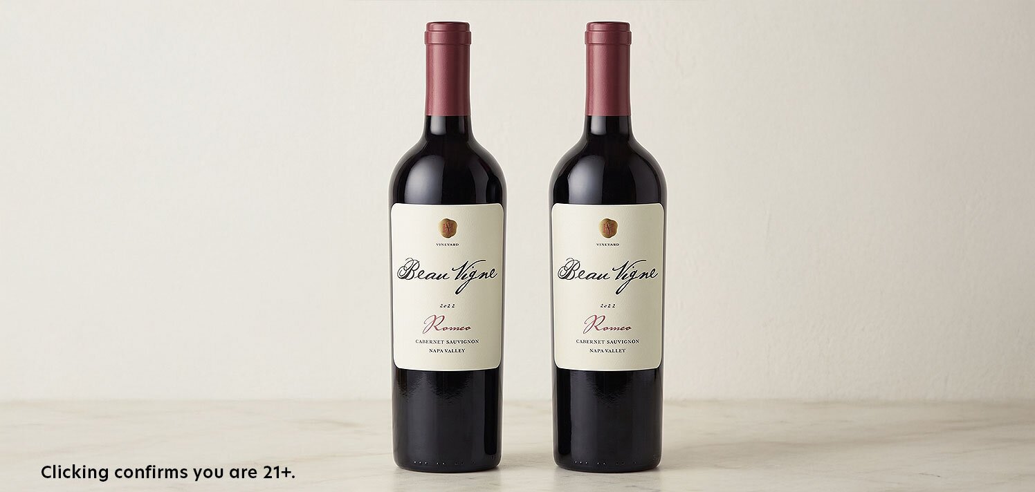 95-Point Romeo Napa Cabernet Sauvignon from Beau Vigne