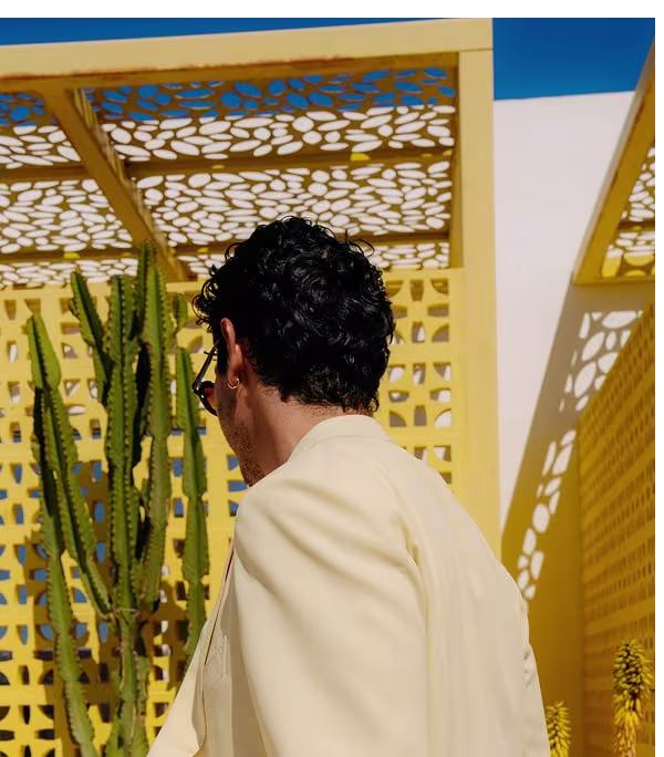 Yellow suit