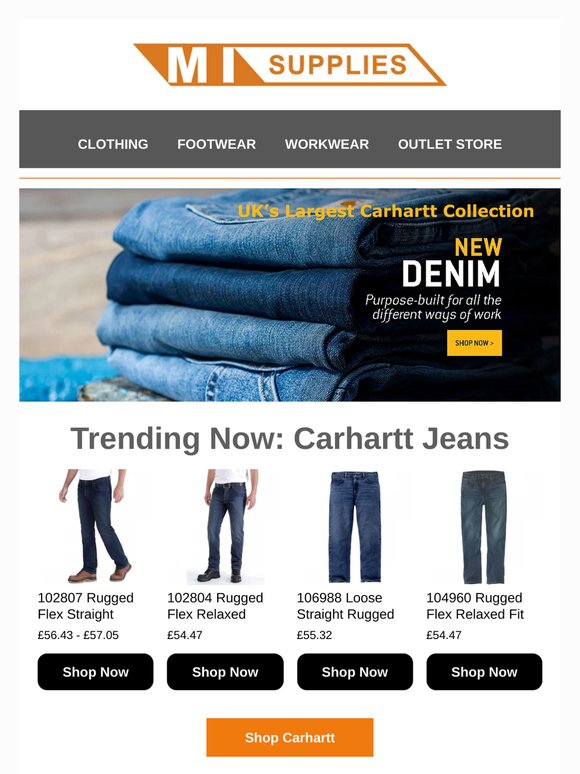 Carhartt Jeans - Shop From The Largest Collection