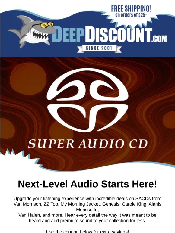 Elevate Your Sound with SACD Savings