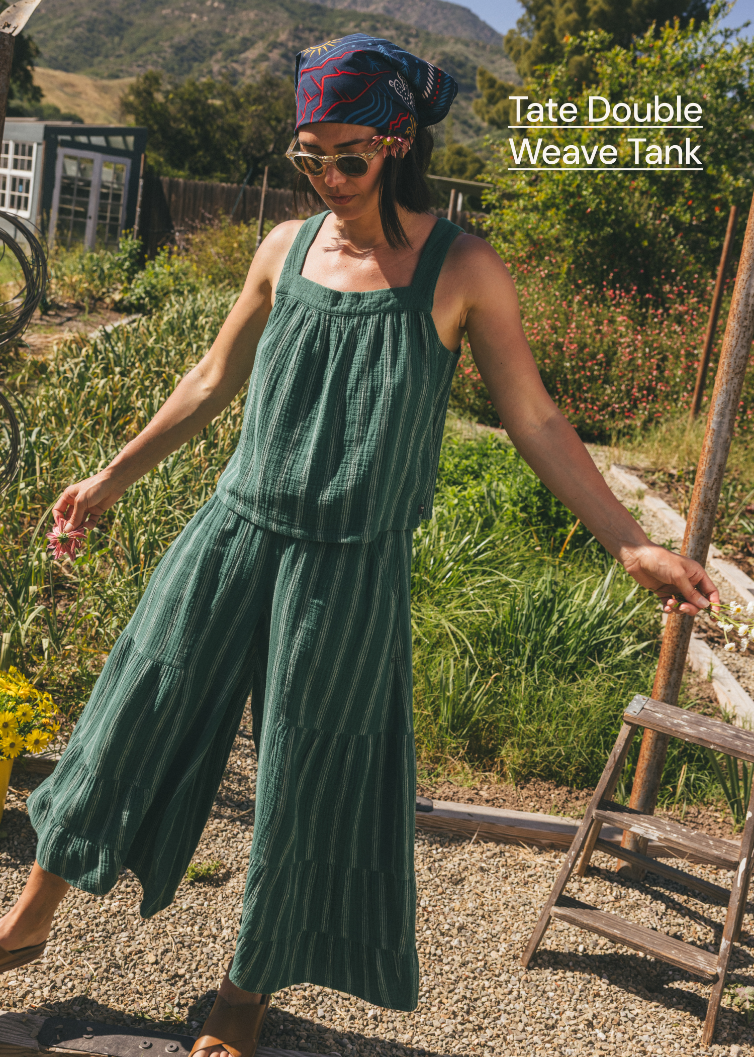 Tate Double Weave Tank