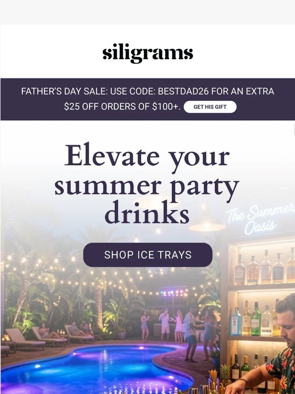 Your summer drinks, elevated