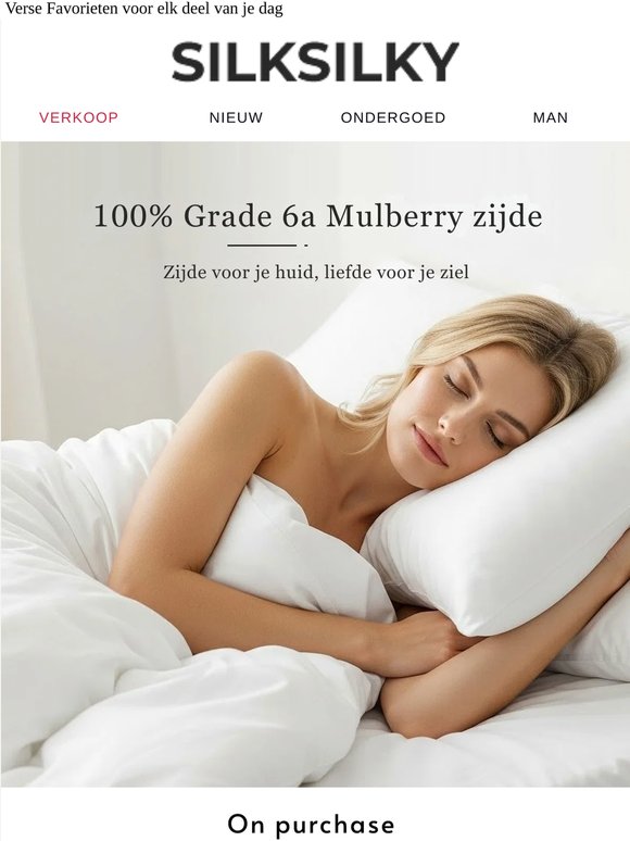 100% 6a Kwaliteit Zijde-exclusief $ 100 korting alleen voor jou