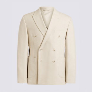 Slim Fit Camel Suit