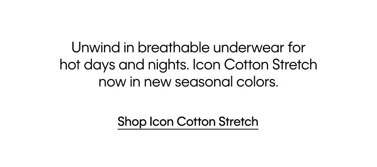 Shop Icon Cotton Stretch
