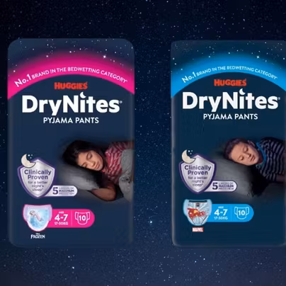 Free Pack of DryNites Pyjama Pants