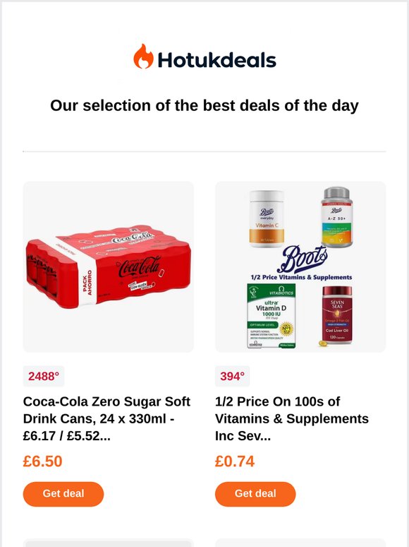 Our selection of the best deals of the day