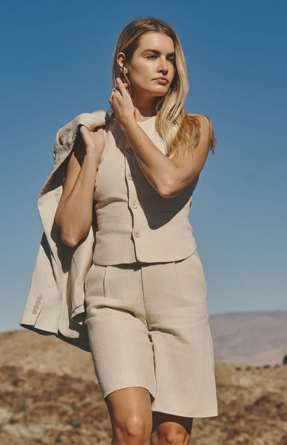 Image of Seneca Bermuda Short | Pumice