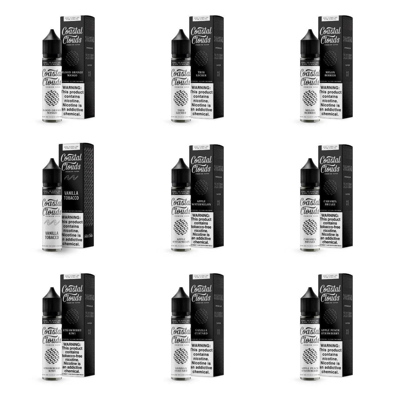 Coastal Clouds 60ml E-Juice