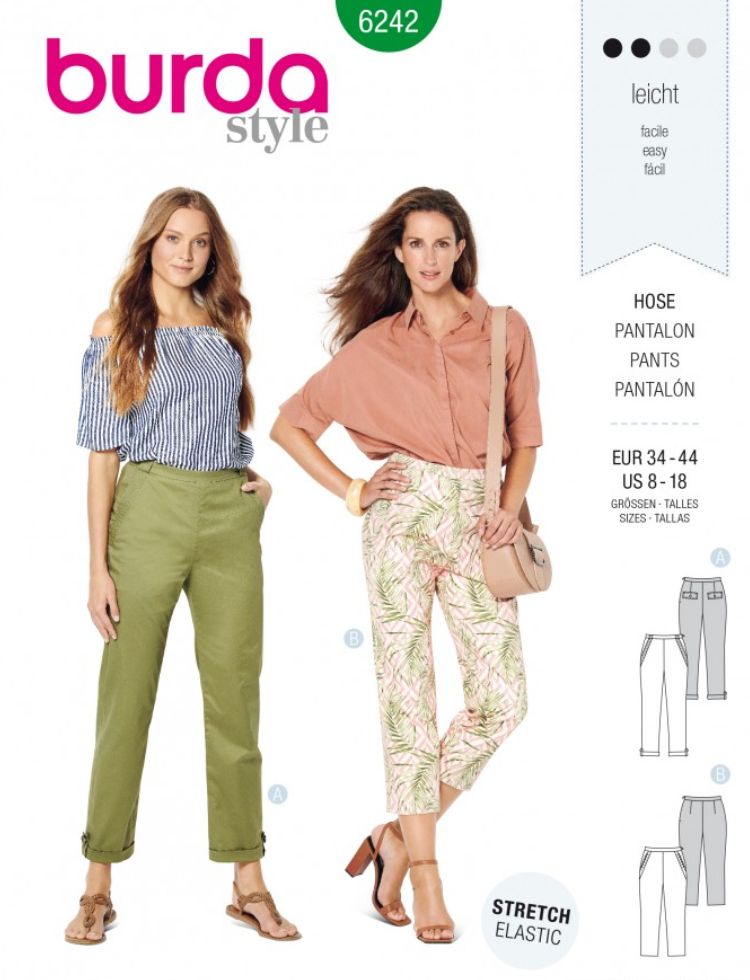Burda Paper Sewing Pattern 6242
