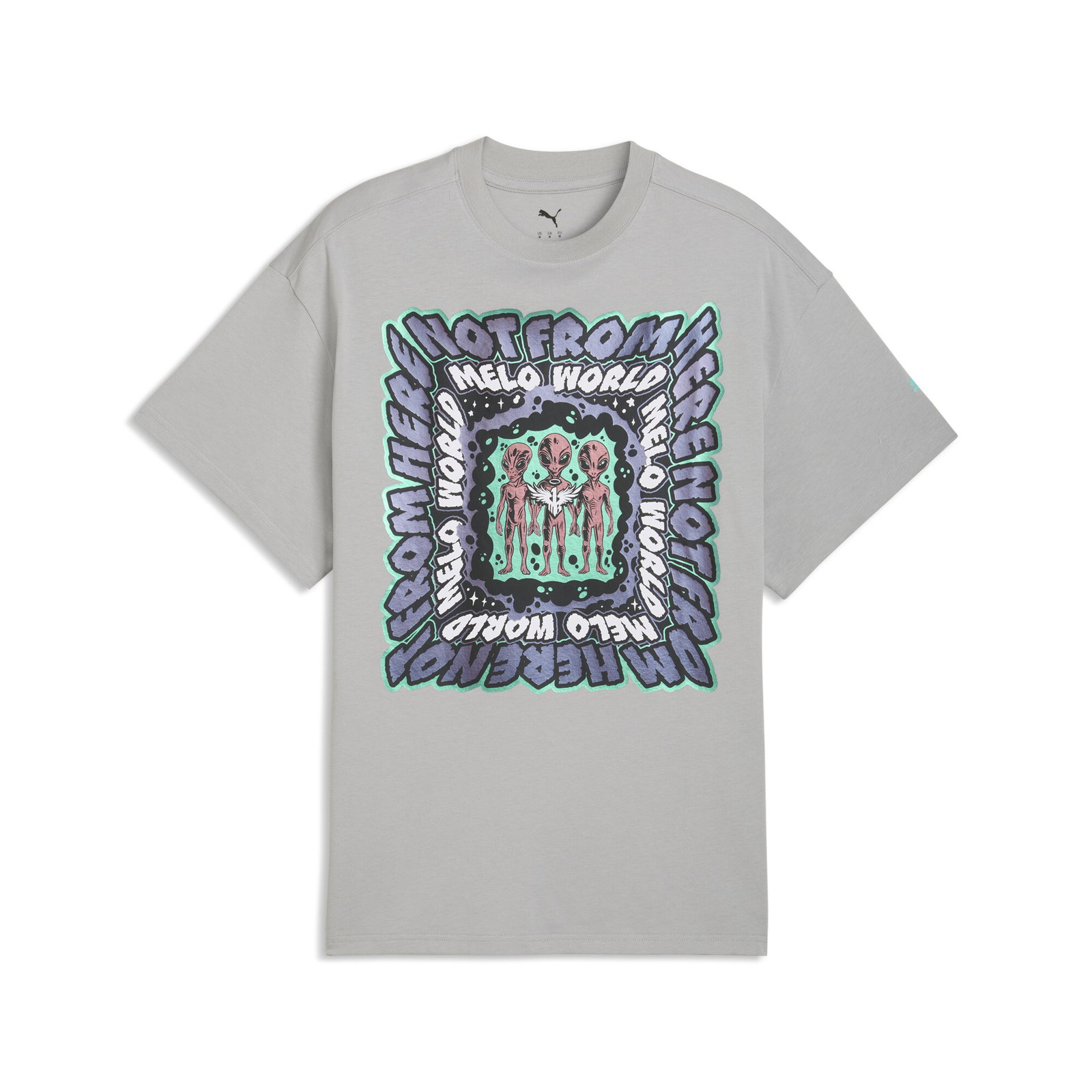 PUMA Melo World T-Shirt II Oversized T-Shirt, Men's