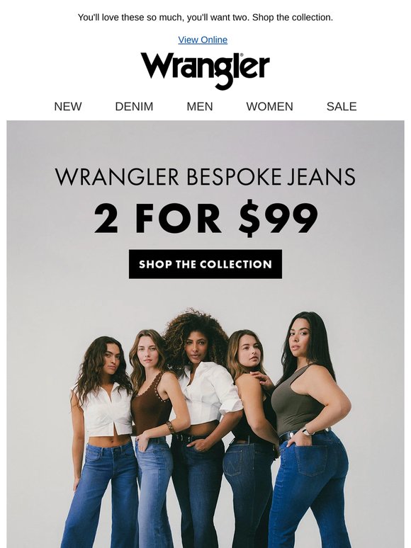 2 for $99 Bespoke Jeans👖