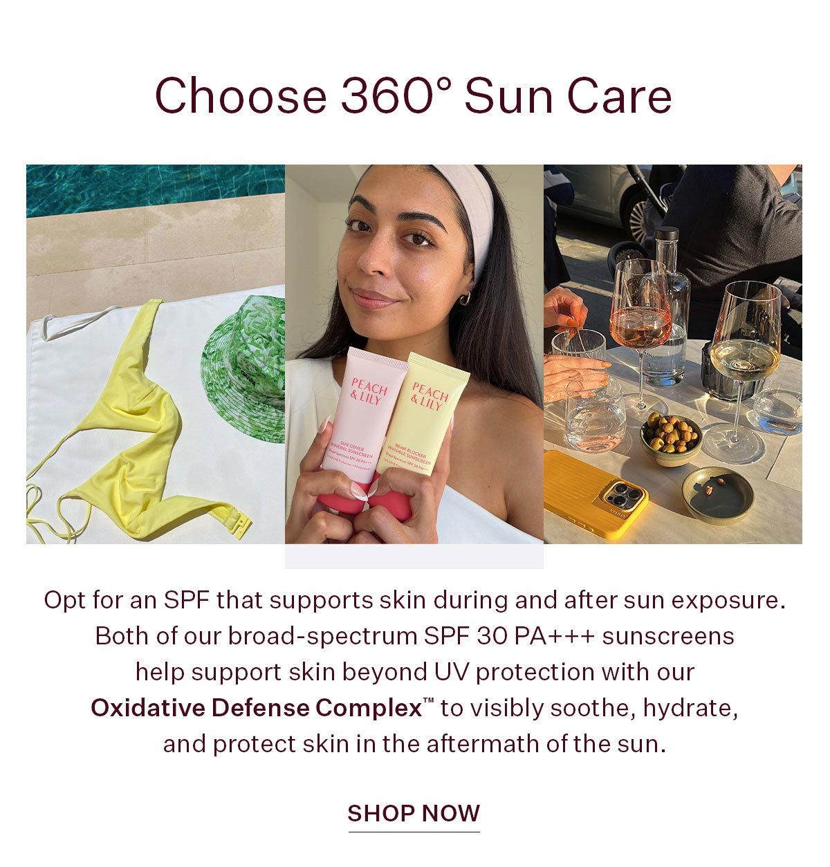 Choose 360° Sun Care