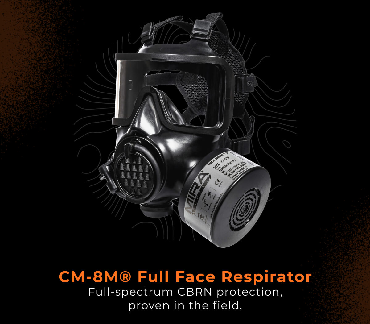 CM-8M® Full Face Respirator