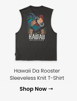 Hawaii Da Rooster Sleeveless Knit T-Shirt