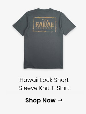 Hawaii Lock Short Sleeve Knit T-Shirt