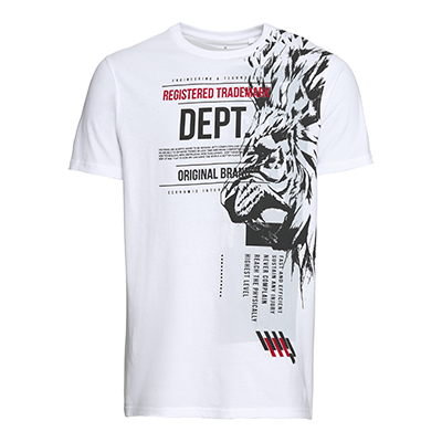 T-Shirt, grün, Rundhalsausschnitt, Produktansicht, Vorderansicht
